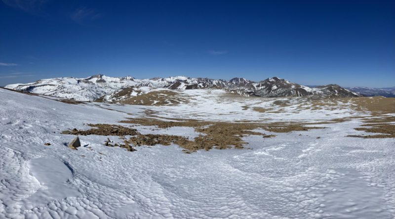 Dana Plateau coverage and views into the Yosemite High Country