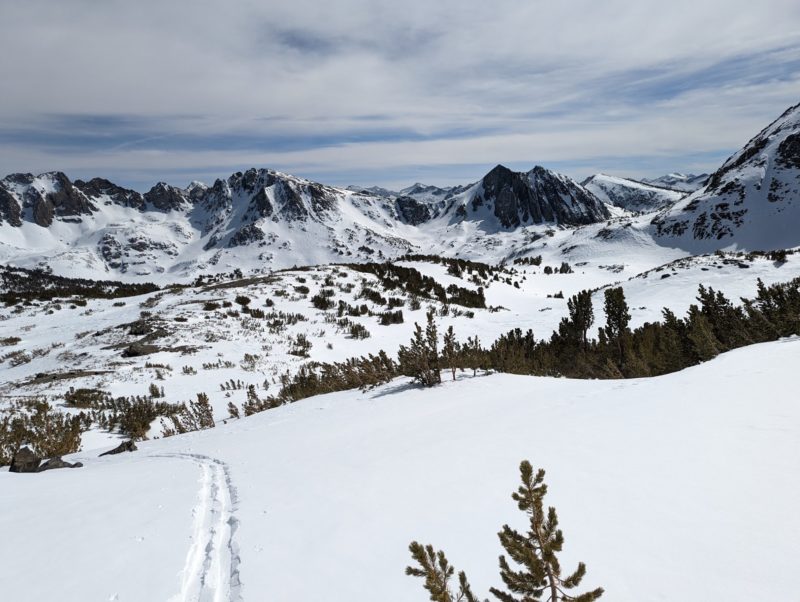 View of Duck Lake basin