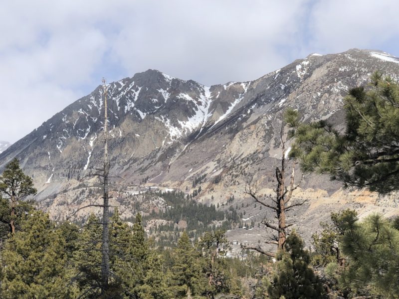 Southside of LV canyon burned out