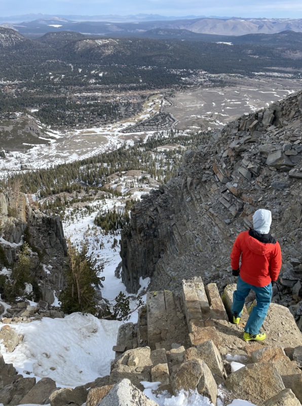 Coverage in Rock Chute was meager, ranging from hard and fast ice to rotten facets at the edges.