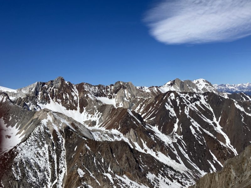 Looking North from Esha Peak.