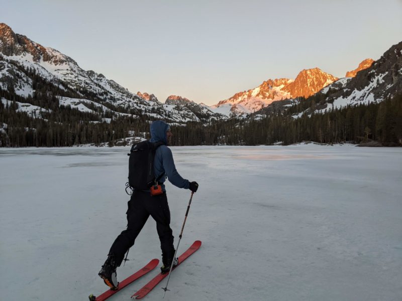 Beautiful to catch the sunrise at shadow lake