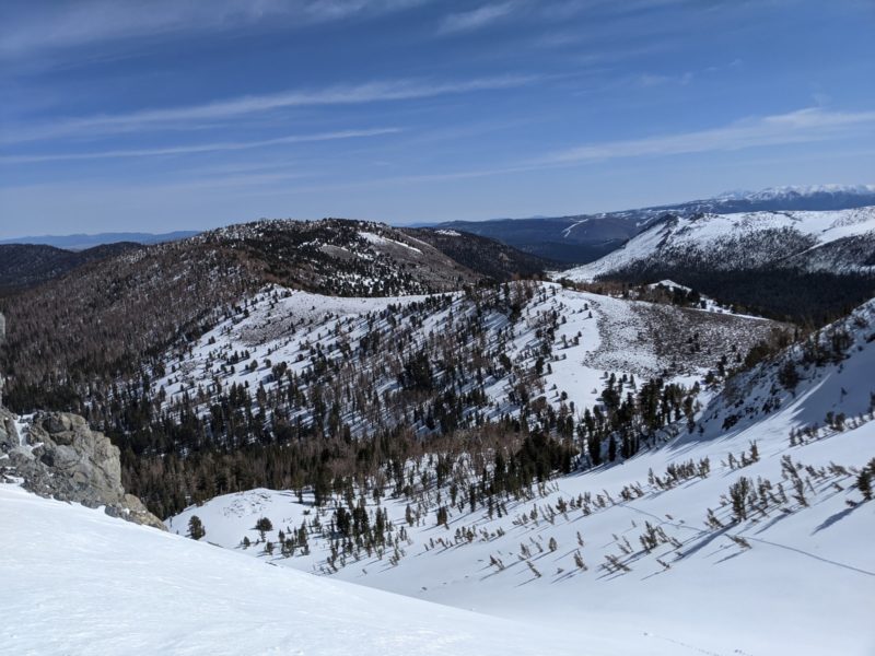 Coverage photo of the ridge from J7 to the hourglass