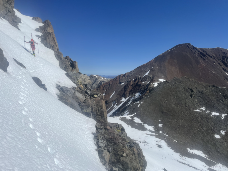 Heading towards the summit