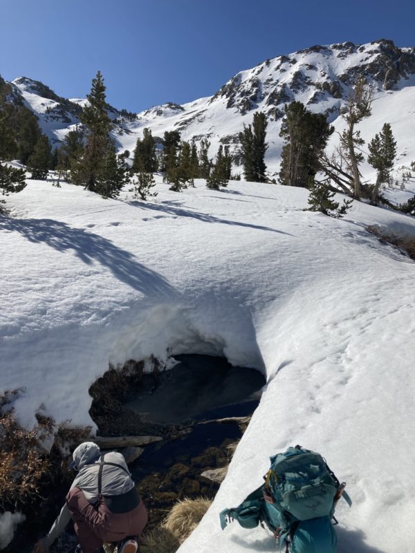 The creek below Duck Pass/Barney Lake