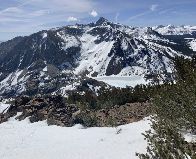 Ellery Bowl and Mt. Dana, April 2.