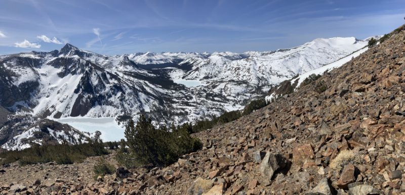 False White Mountain and the Tioga Pass region April 2nd.