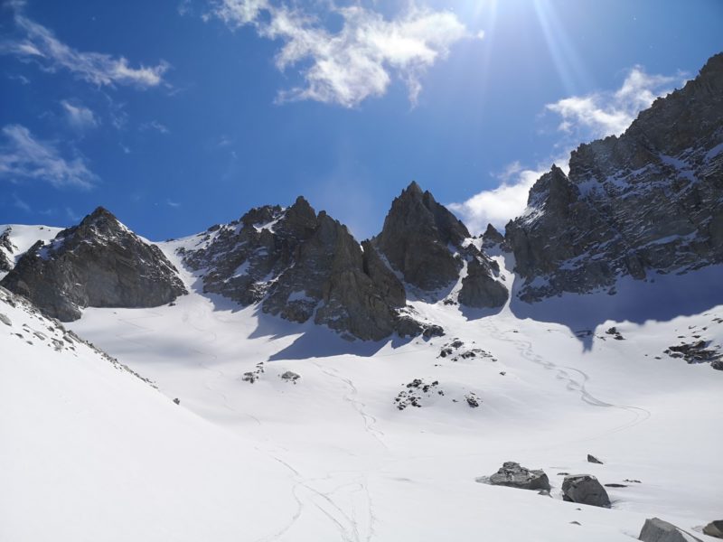 Matterhorn couloirs.