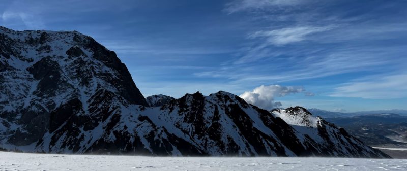 Mt. Morrison, Morrison Col and Old Man Bowl viewed from the SE.