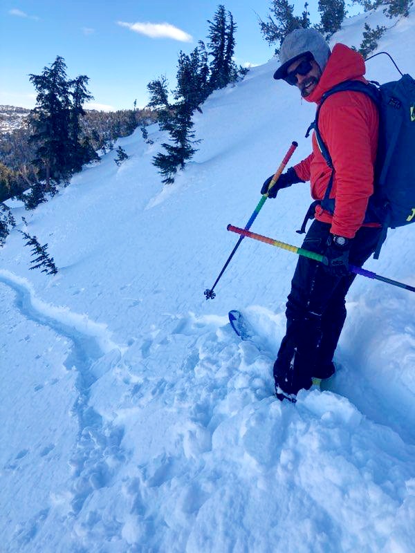 Cracking in undercut wind slabs