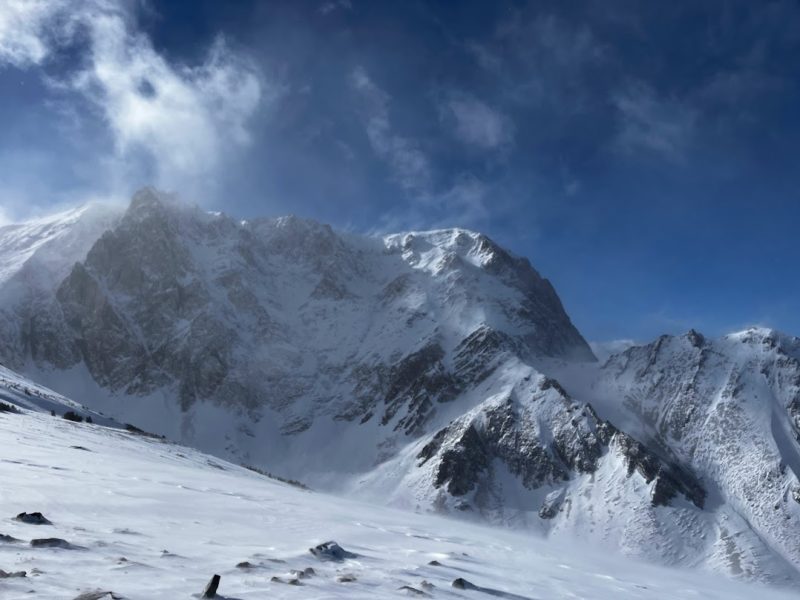 Wind loading on Mt. Morrison