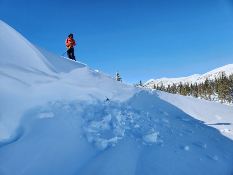 We got a few cornices to break