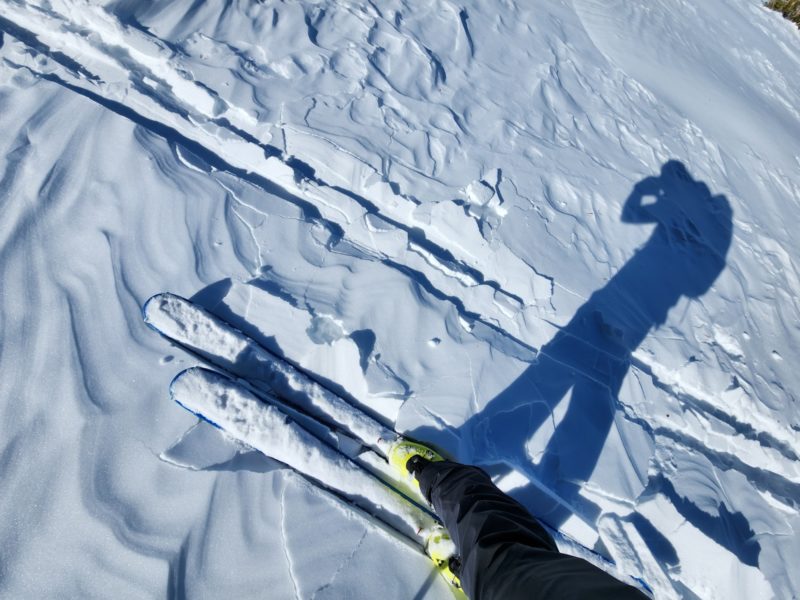 Unreactive wind slab. 2/19
