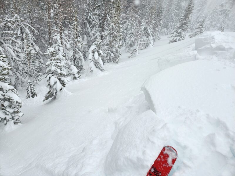 Touchy cornices and multiple small triggered wind slab avalanches