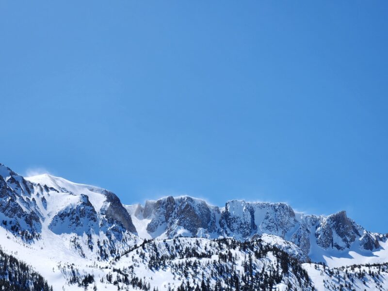 Wind loading above treeline out-performed the forecast on the Dana Plateau