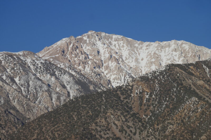 The SW face. 