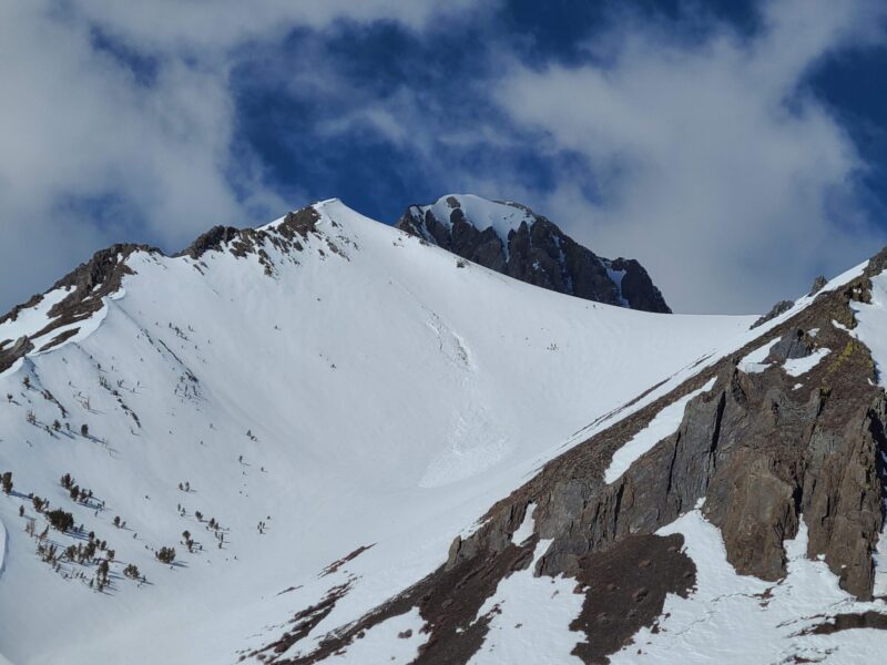 small slide in Old Man's Bowl